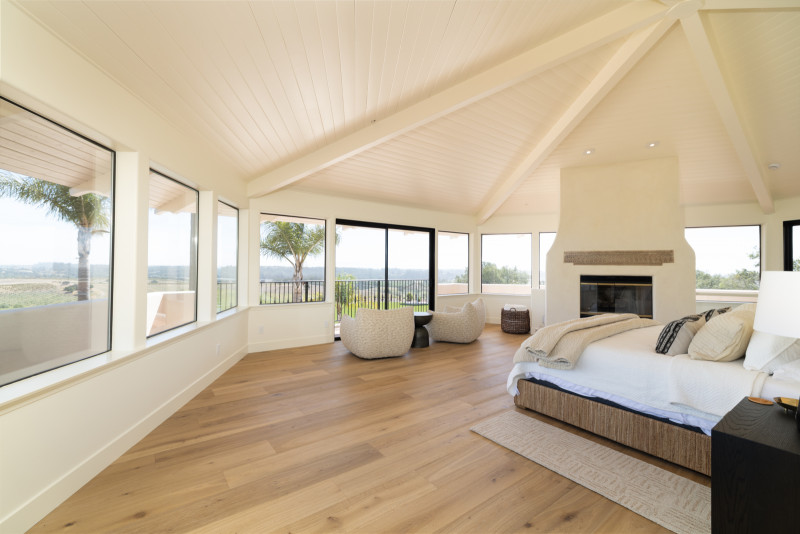 Primary Bedroom with Fireplace